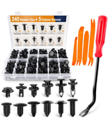 GOOACC 240PCS Car Bumper Retainer Clips Set, Push Rivets for GM, Ford, T... - €35,87 EUR