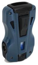 Lotus Lighter - GT Twin Pinpoint Torch Glossy Blue &amp; Black Matte - L7330 - $44.09