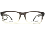 Affordable Designs Eyeglasses Frames FINN GRAY Clear Fade Square 56-18-150 - $46.53