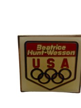 1988 Beatrice Hunt-Wesson Seoul Calgary Olympic Pin USA Rings LOT Of 11 - £25.62 GBP