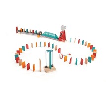 Hape Mighty Hammer Domino | Double -Sided Wooden Ball Domino Set for Kid... - $44.64