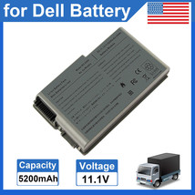 D600 Battery For Dell Latitude D520 D500 D530 D610 D600M Precision M20 5200Mah - £26.73 GBP