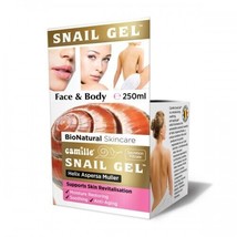 Camille Snail Gel 250ml natural gel based on snail slime extract - £24.61 GBP