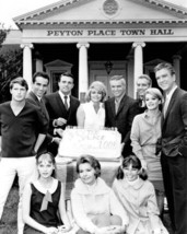 Peyton Place TV series celebrates 100 episodes all cast with cake 8x10 inch phot - £7.72 GBP