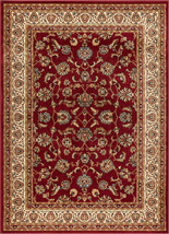 Well Woven Barclay Sarouk Red Traditional Area Rug 3'11'' X 5'3'' - £68.99 GBP