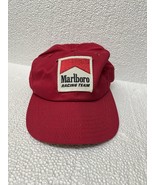 VTG Vintage Marlboro Racing Team Patch Snapback Hat Horizon Made In USA ... - $746.75 MXN