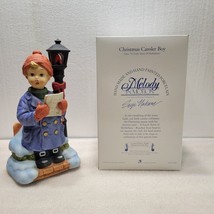 1994 Melody In Motion Christmas Caroler Boy Ltd Edition Animated Figurine - $39.19