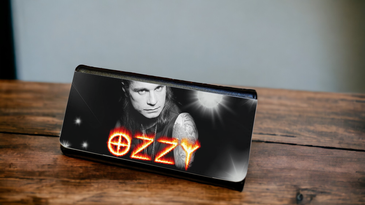Women&#39;s Trifold Wallet - Ozzy #2 Design Osbourne - $24.95