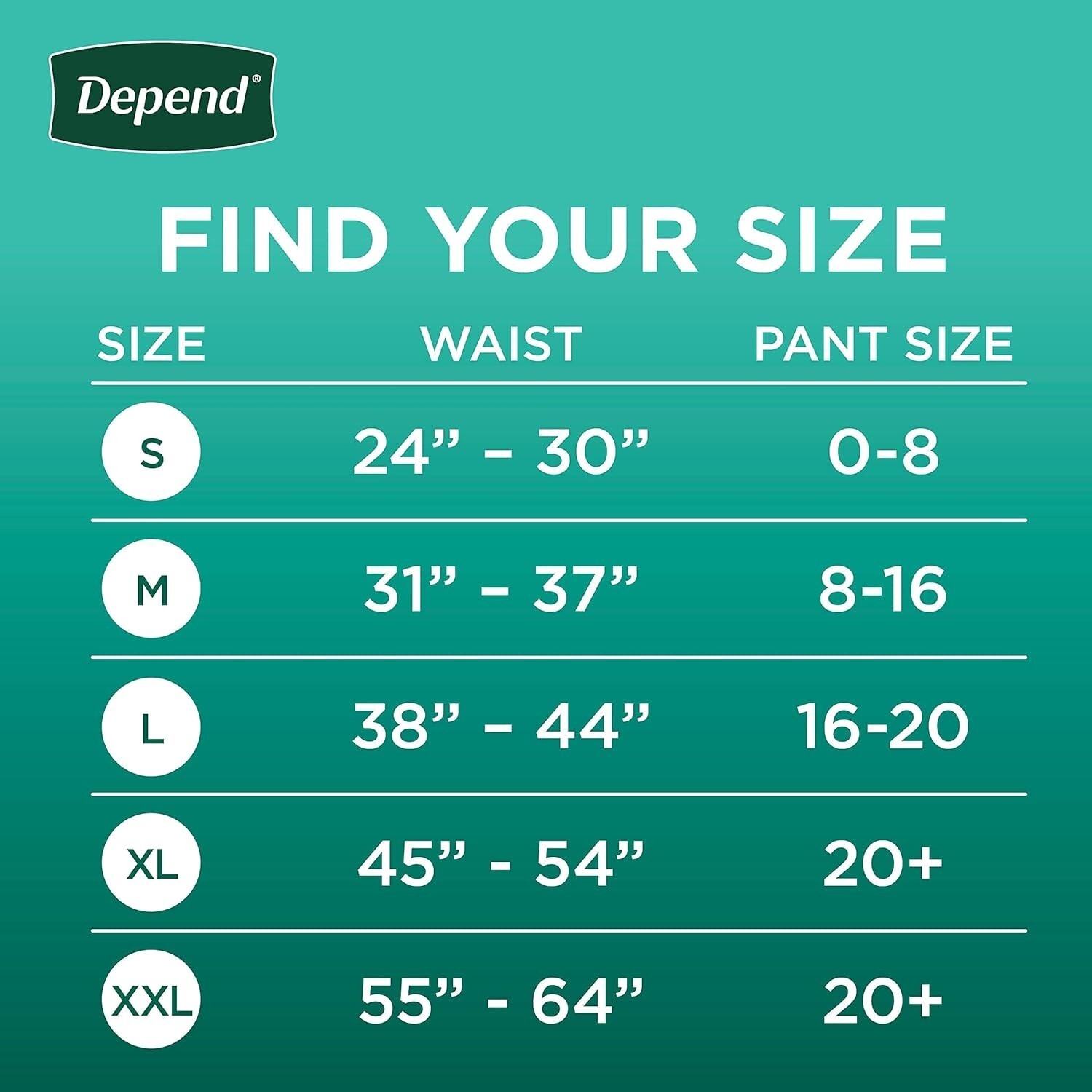 Depend Fresh Protection Incontinence Underwear for Women XL 68CT OPEN BAG Item image 6