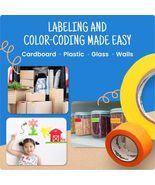 Colored Masking Tape 6 Color Masking Tape Rolls 990 Feet x 1 Inch Painte... - $58.00 CAD
