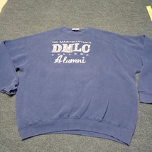 DMLC College Dr. Martin Luther Alumni Sweater Adult XL Blue Somers Fleec... - $16.14