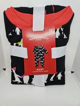 Wondershop Baby Holiday Penguin  3-6 Months Matching Family Footed Pajama Set image 3
