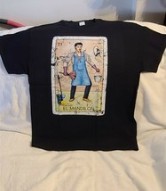 El Mandilon Mexico Man Mexican Loteria Lottery Bingo Number 21 T-SHIRT - $11.16+