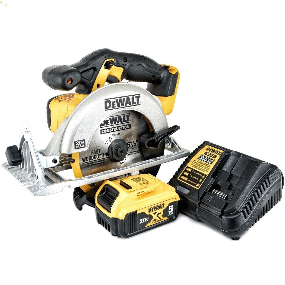 DeWALT DCS393 20V Li-Ion Cordless Battery Circular Saw 6-1/2&quot; 20 volt W/... - $193.99