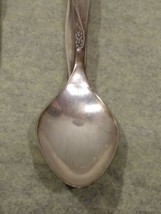 5 Vintage ONEIDA COMMUNITY silver plated expresso fruit Spoons 4.5&quot; Long  - £20.07 GBP
