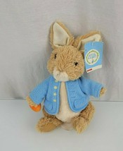Gund Peter Rabbit Plush Beatrix Potter Stuffed Toy #6052249 Vest Carrot ... - £23.36 GBP