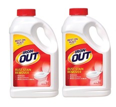 2~ IRON OUT Powder Multi Surface Rust Stain Remover Bowl Sink Cleaner 28... - £36.75 GBP