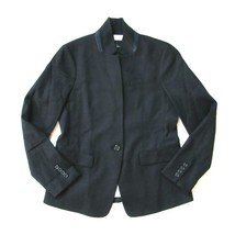 NWT J.Crew Regent Blazer in Black Wool Flannel Single Button Jacket 0 $198 - £69.51 GBP