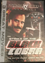 Strike of the Black Cobra DVD  - 3 MOVIES - The Entire Black Cobra Series- NEW - £7.93 GBP