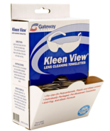 100 - pc. Kleen View Lens Cleaning Towelettes - £15.21 GBP