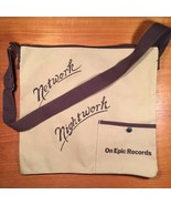 1978 Epic Records Network Nightwork LP Heavy Canvas Zippered Record Bag - $28.04