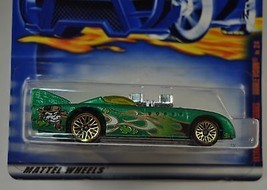 Hot Wheels 2001 #082 Extreme Sports Series Double Vision 2/4 GREEN 50120... - $15.57
