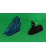 Avon Products America Schooner and Side Wheeler Glass Decanters - $18.00