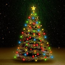  Tree Light Colorful PVC Medium Christmas Tree Lights - $1,243.61 MXN