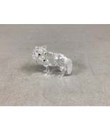 SWAROVSKI Crystal Wolf Figurine - $1,387.14 MXN