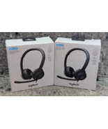 2 x NEW Logitech H390 USB Headset Noise-Canceling Mic. Stereo Sound - $459.88 MXN