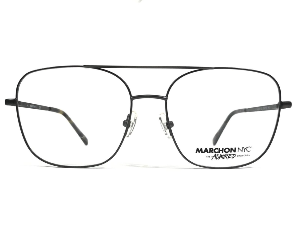 Marchon NYC Eyeglasses Frames M-2500 033 Dark Grey Square Full Rim 54-16... - $49.49