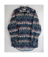 Vintage International Male Men&#39;s Colorful 80s Style Casual Shirt Size La... - $40.58 CAD