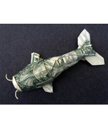 Handmade Item - ORIGAMI KOI FISH - Made with REAL MONEY - Cash Gift - $33.89 CAD