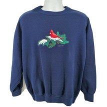 Signal Sports Cardinal Sweatshirt Embroidered Vintage Habitat XCIV Size ... - $39.56