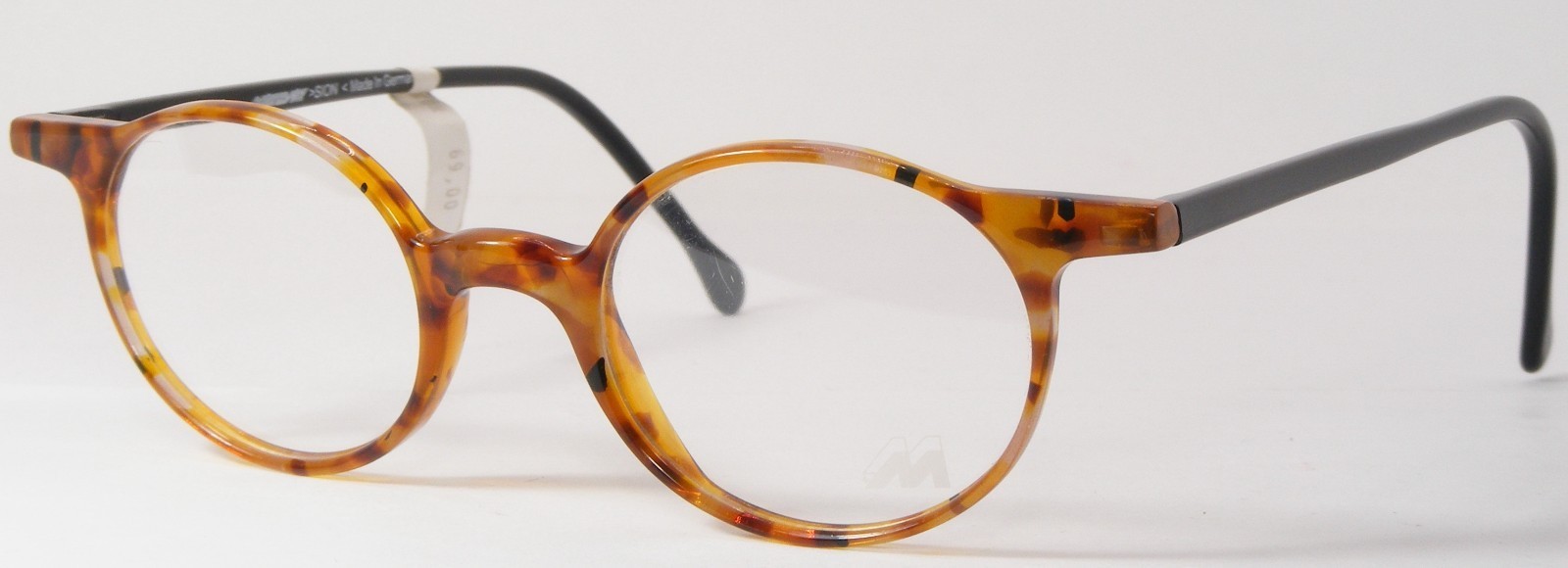 Vintage Meitzner SION 1449 Demi Marrón Único Gafas Marco 42-20-140 Alemania - $66.37