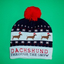 Dachshund Through the Snow Winter Hat - £22.73 GBP