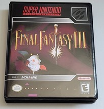 Final Fantasy III 3 CASE ONLY Super Nintendo SNES Box BEST Quality Avail... - £10.36 GBP
