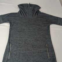 Athleta Women's Gray Pullover Funnel Neck Pullover Sweatshirt Size Small image 8