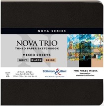 Stillman &amp; Birn 399750S Nova Trio Series Square Softcover Toner Paper Sk... - $27.99