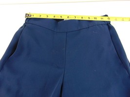 J Crew Polyester Pants Elastic Waist Blue Womens Size 0 - £15.81 GBP