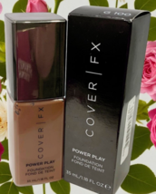 Cover FX Power Play Foundation G 100 Full Size 1.18 oz/35ml, Made in Italy - $18.07
