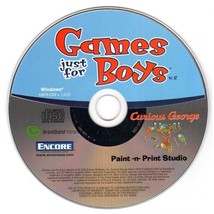 Curious George: Paint-n-Print Studio (Age 3-8) (PC-CD, 2006) - NEW CD in SLEEVE - £3.11 GBP