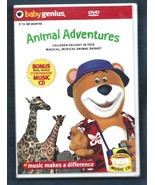 Factory Sealed  DVD -Animal Adventures-Baby Genuis-0 to 48 Months + CD B... - $15.00