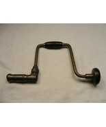 Vintage Brace &amp; Bit Keen Kutter KR14 Wooden Handles 14in Sweep 8-a - $98.99