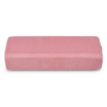 Yoga Meditation Pillow Bolster Pillow w/ Carry Handle &amp; Washable Cover Pink - £62.15 GBP