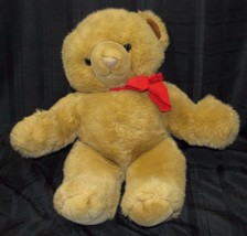 Jcpenney J C Jc Penney Penny Stuffed Plush Large Big Brown Teddy Bear Xmas 1991 - $39.59