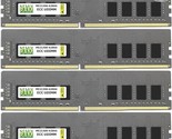 NEMIX RAM 64GB (4X16GB) DDR4 2666MHZ PC4-21300 ECC UDIMM KIT Compatible ... - £274.14 GBP