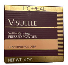 L'oreal Visuelle Soft Refining Pressed Powder (Transparence Deep ) (.4 Oz) New - $14.62