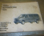 1992 Ford Van Econoline E Séries Électrique Dépannage Service Atelier Ma... - $34.92