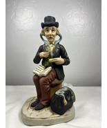 Old Man Doctor Figurine Fine Porcelain Bisque Hand Painted Vintage And Rare - $39.99